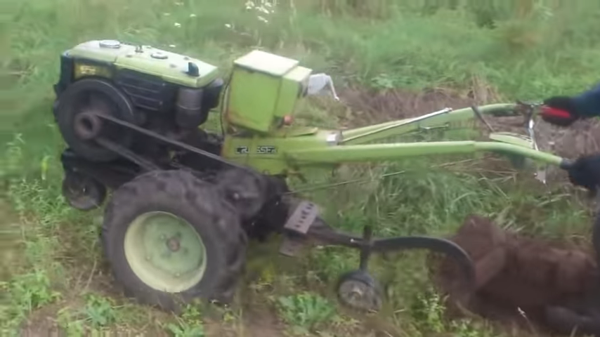 Тяжелый мотоблок