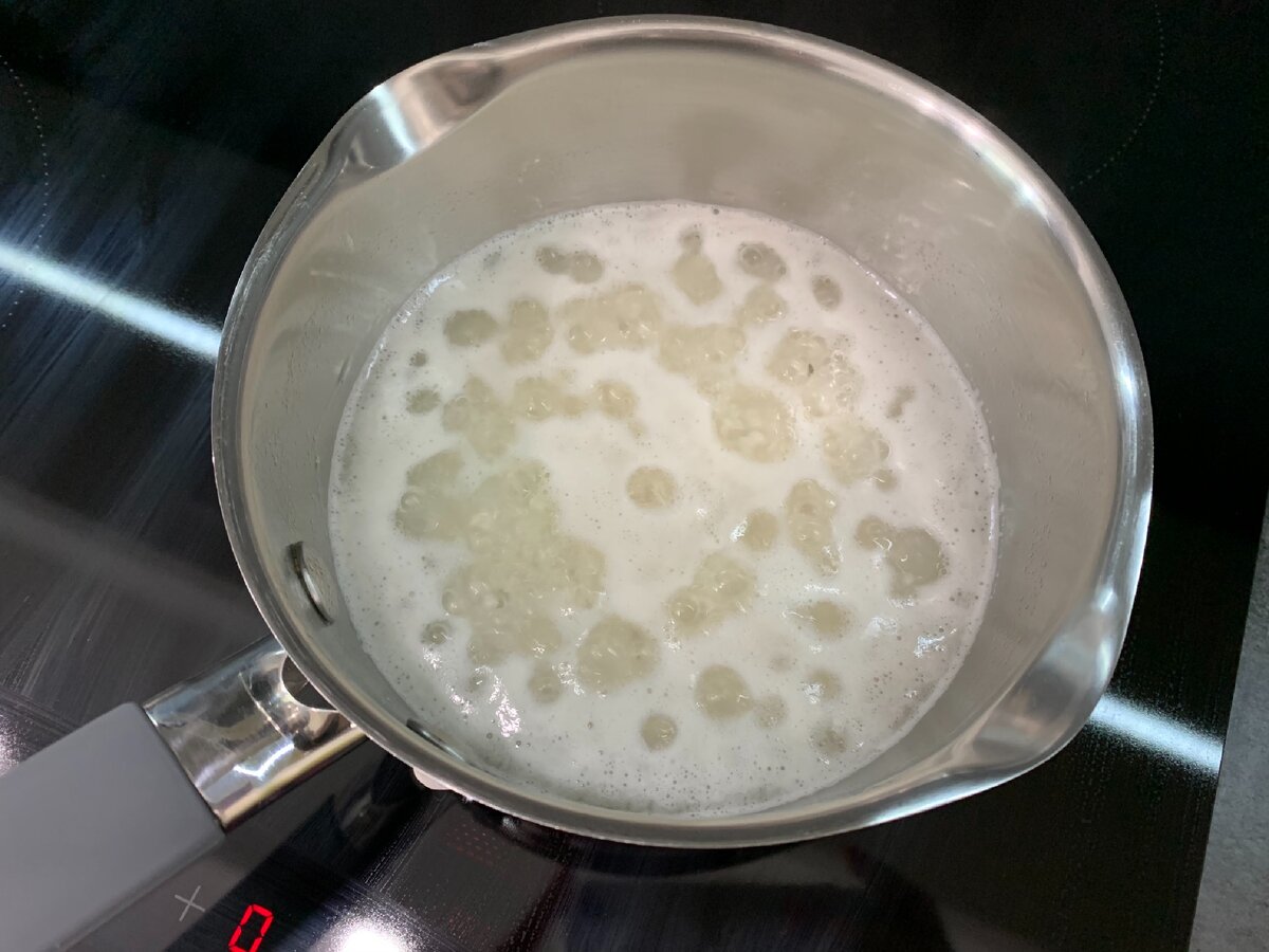 На среднем нагреве кипело 15 минут 