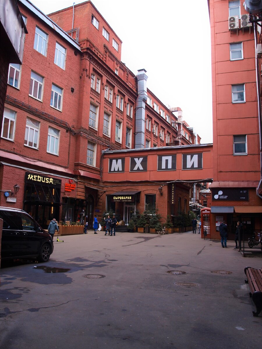 Бывшие цеха фабрики "Красный октябрь"