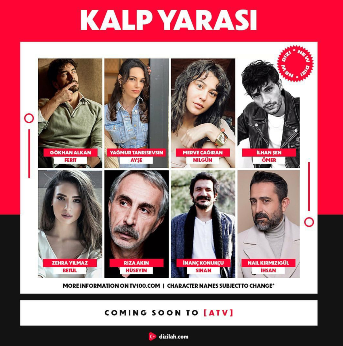 Сердечная рана/Рана на сердце" с Гёкханом Алканом и Ягмур Танрысевсин