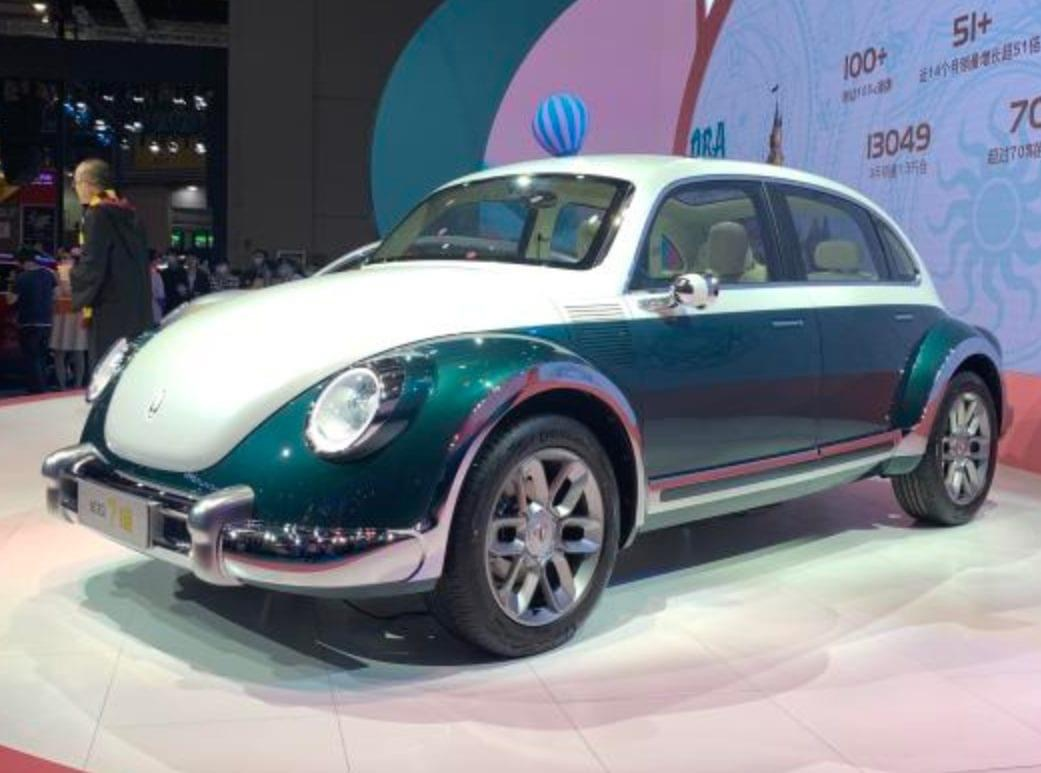 Ora Punk Cat на автосалоне в Шанхае