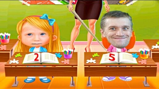 Видео игра про школу. Игры в школе. Играем в школу и учителя развлекательная мультяшная игра. FFGTV. Игра если бы котики ходили в школу.