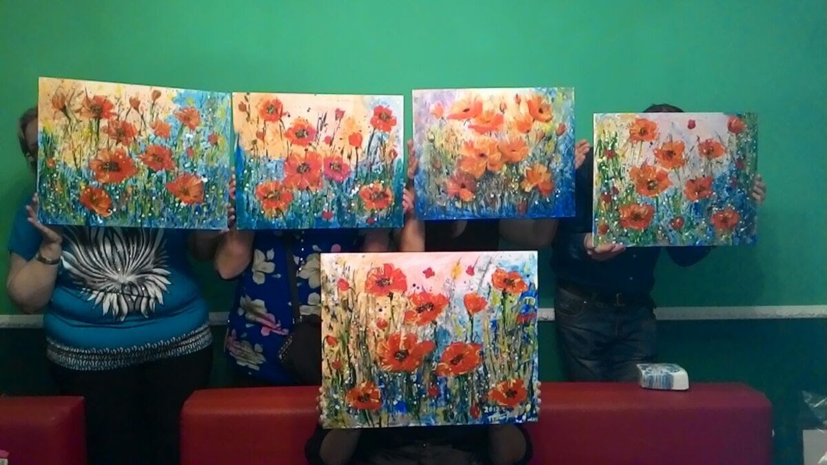 Сколько художников, столько и картин)