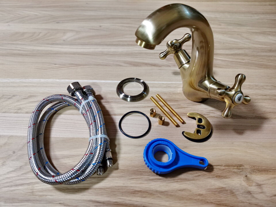 Комплектация смесителя