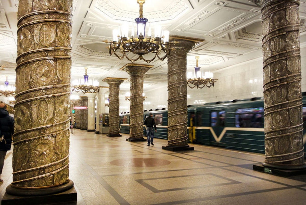Петербург метро самые красивые станции