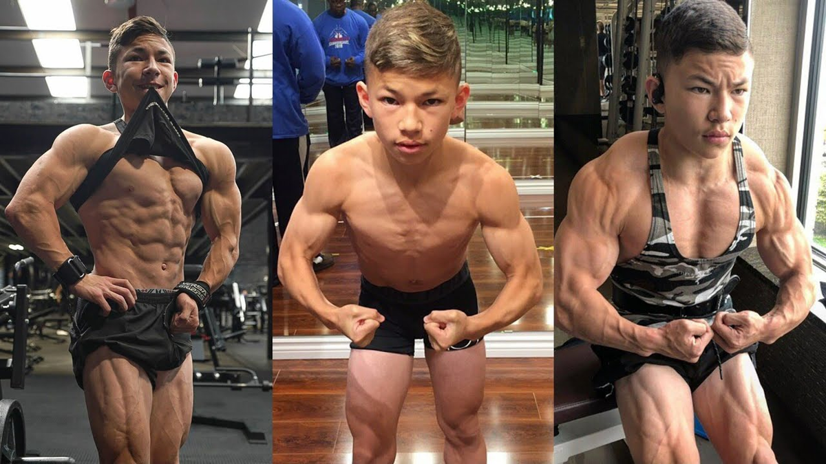 Тристин Ли — 18-летний бодибилдер родом из США