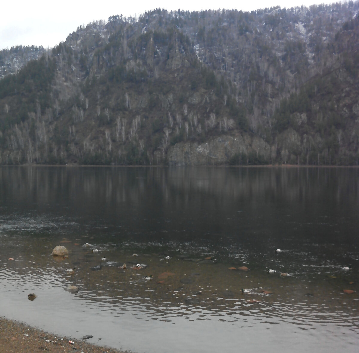 Вот он какой суровый Енисей-батюшка! Личное фото