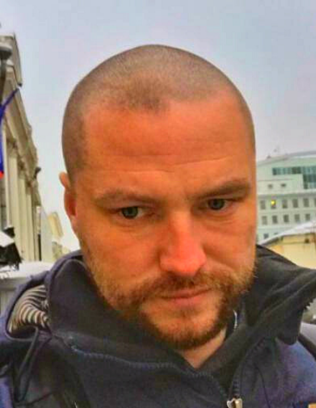 Остриженый налысо