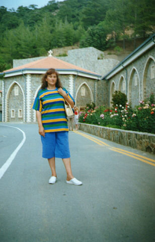 Территория монастыря очень ухоженная 