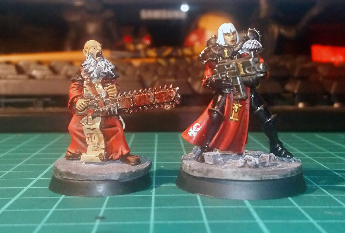 Оригинальный проповедник и сестра битвы