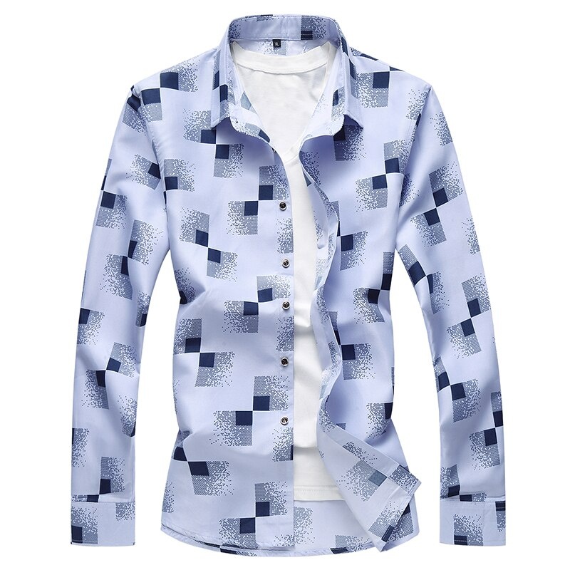 Мужские рубашки с длинными рукавами