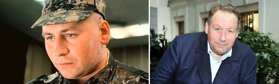 Слева - Бомба 20 лет назад, справа - Станислав Дужников из актуальных фото.
