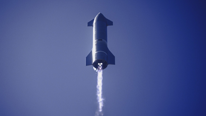 Starship SN9 | High-Altitude Flight Test | © Official SpaceX Photos | Flickr files | Flickr.com