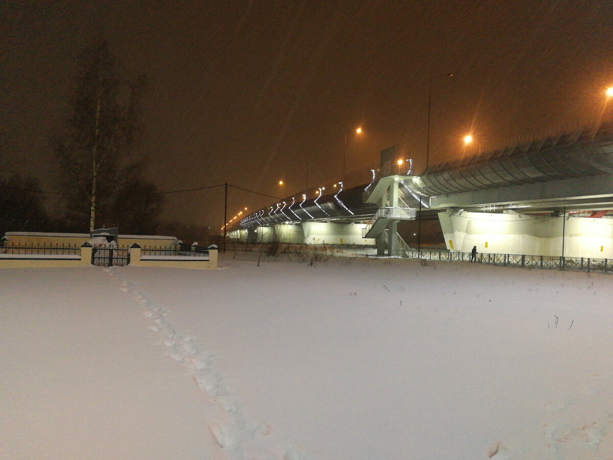 Моя тропинка в снегу