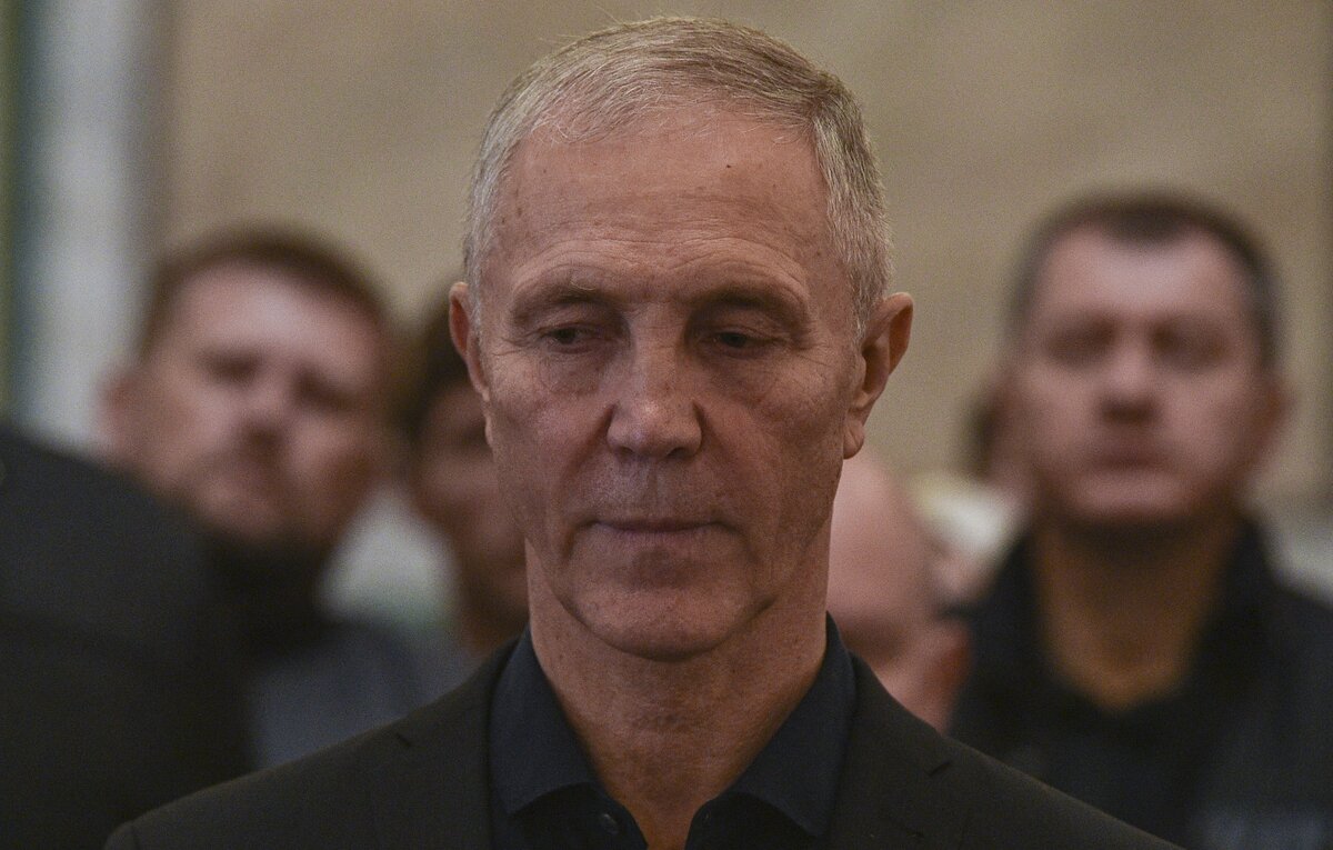    Врио губернатора Херсонской области Владимир Сальдо  EPA-EFE/STRINGER