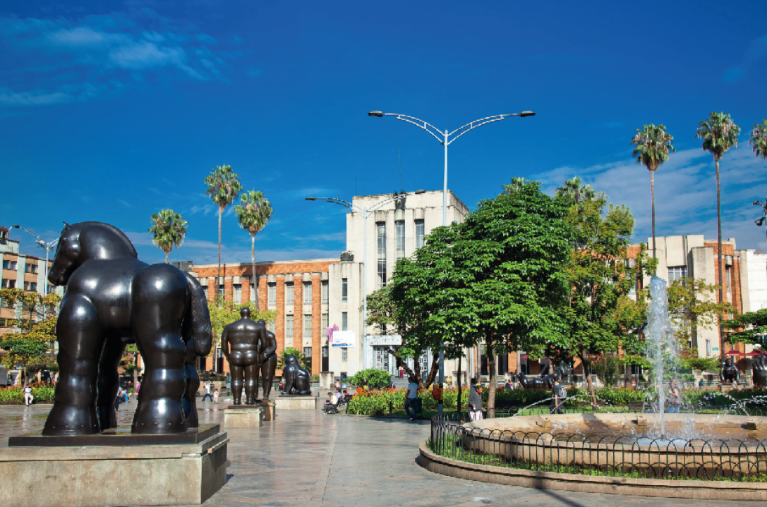 Площадь Ботеро, Медельин, Колумбия, фото из открытых источников