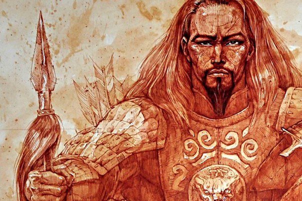 Аттила Рисунок из открытого доступа в Интернете