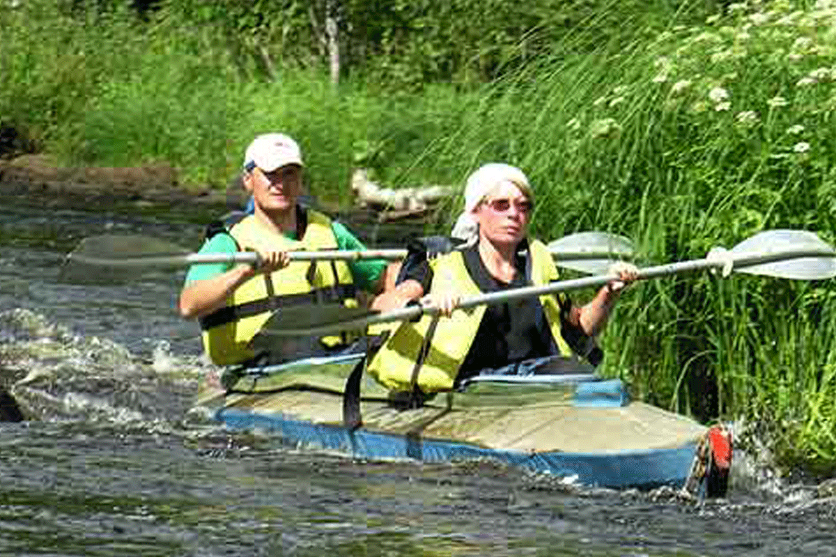Байдарка Таймень в брезентовой шкуре