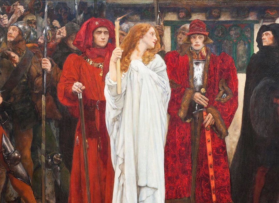 Покаяние герцогини Элеоноры, худ. Эдвин Остин Эбби