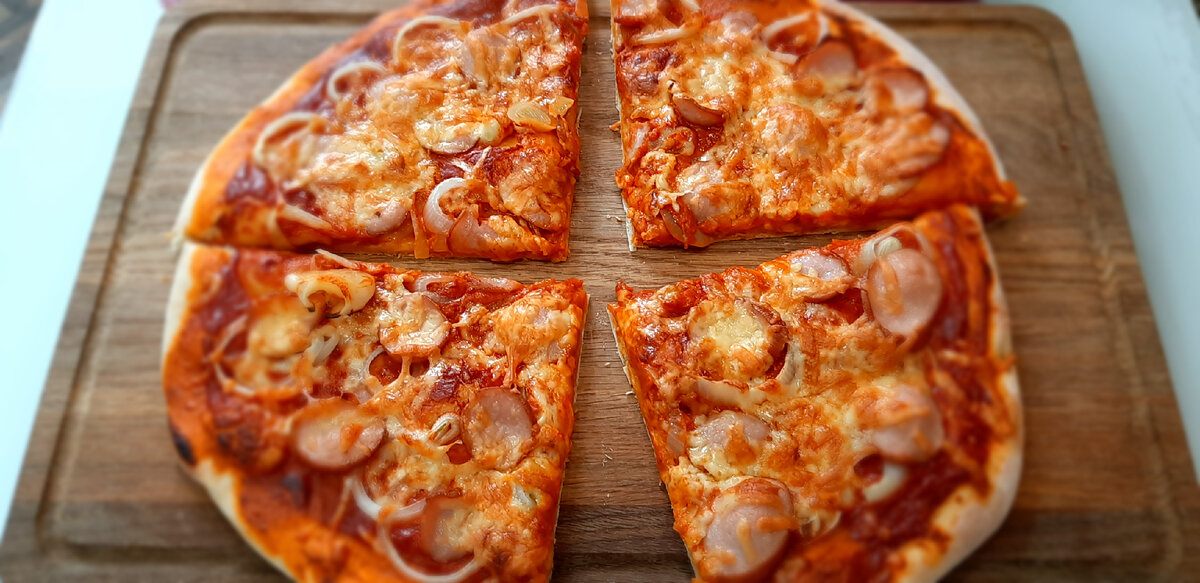 Быстрый и простой соус для пиццы