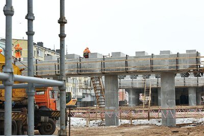    Реконструкция Октябрьского проспекта в г. Люберцы © Антон Чернов, «Подмосковье Сегодня»