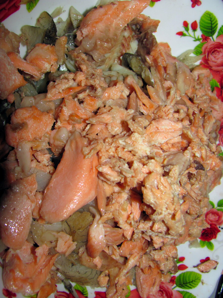 Филе форели и наваги