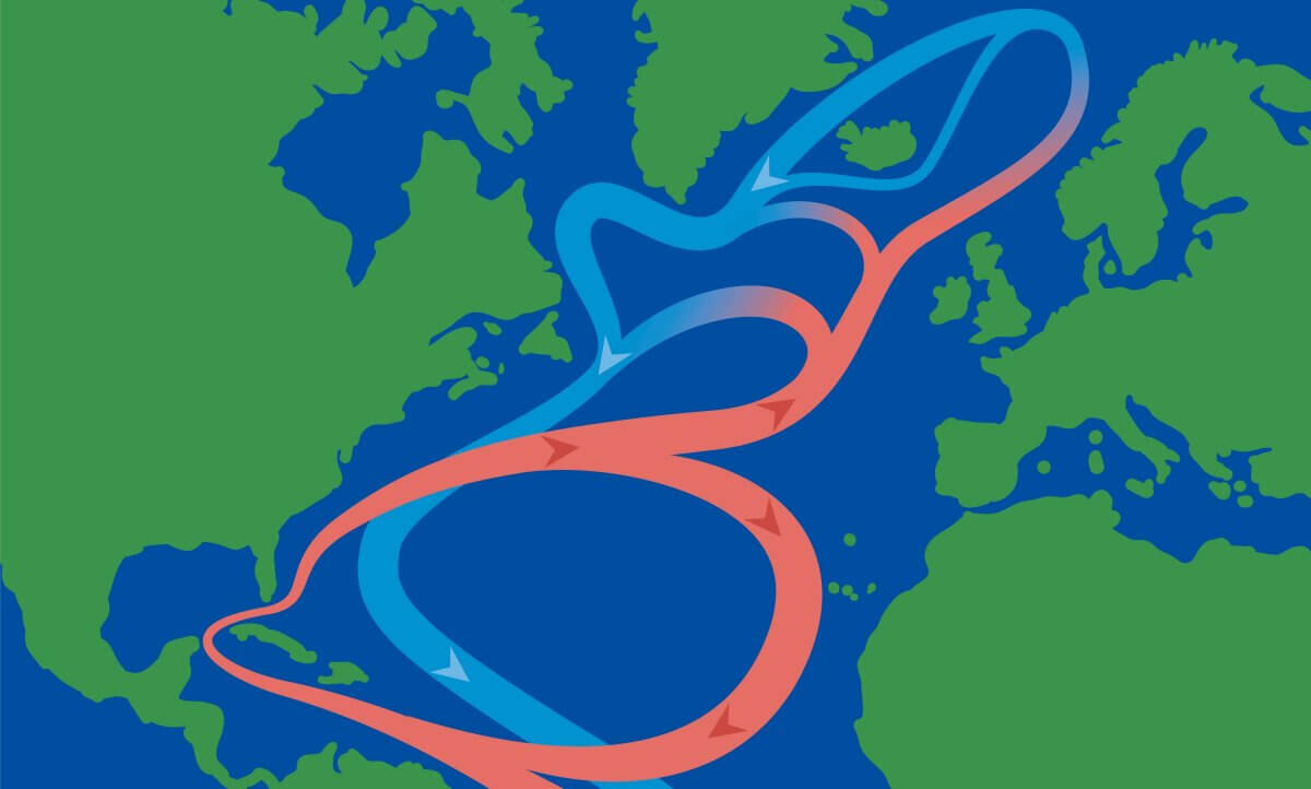 Теплое течение европы. Гольфстрим течение. Океаническое течение Гольфстрим. Что такое Гольфстрим в географии. Течение Гольфстрим на карте.