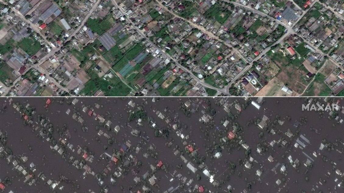     В Новой Каховке, пострадавшей от наводнения после разрушения Каховской ГЭС, уровень воды снизился на 1,3 метра.