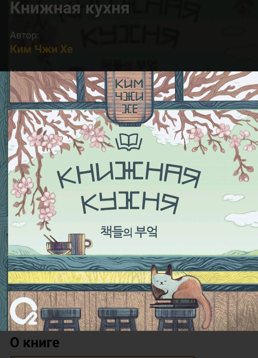 Обложка книги в приложении MyBook