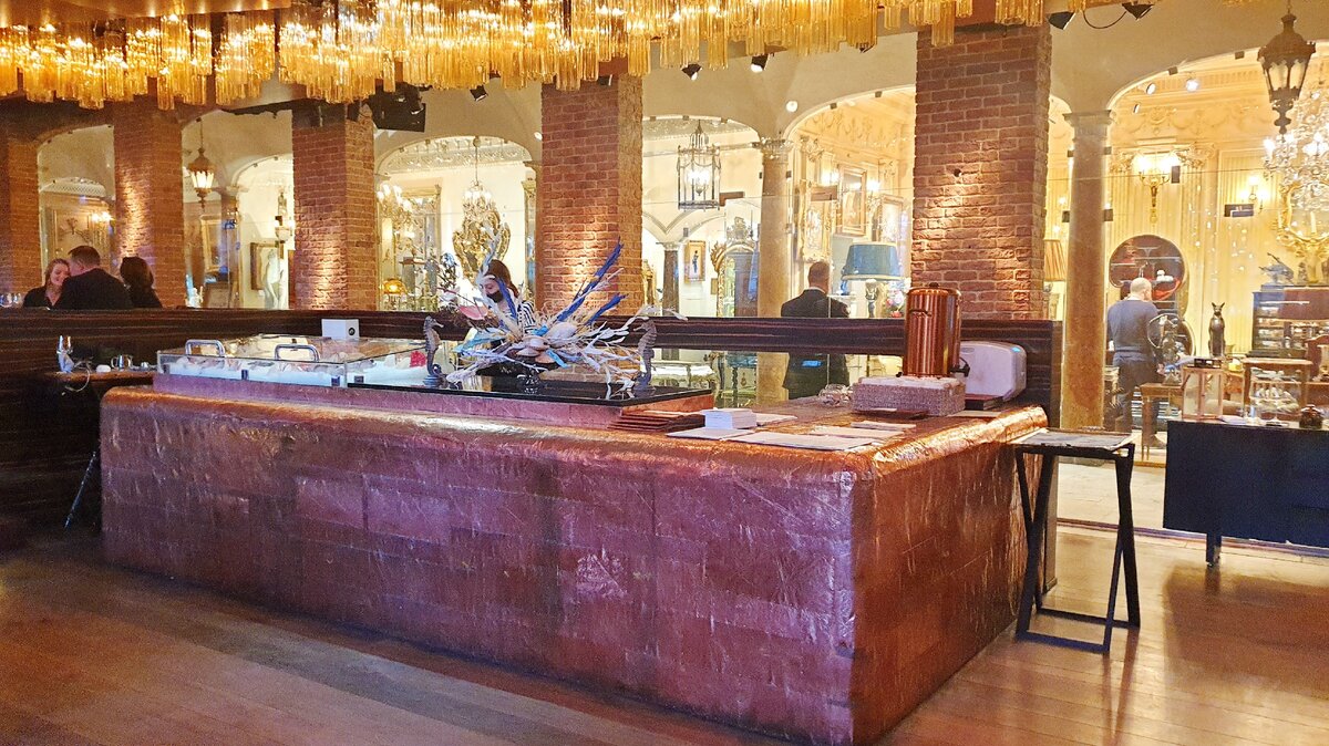 Рыбный прилавок