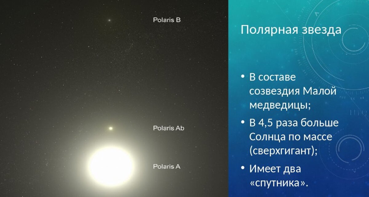 Полярная звезда 10 класс. Полярная звезда сверхгигант. Система полярной звезды. Состав полярной звезды. Полярная звезда двойная звезда.