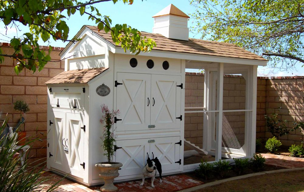 Курятник на участке, или Как сделать птичий двор чистым и красивым? 34 ...