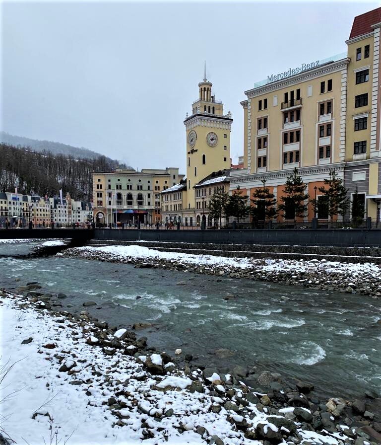 Погуляли вдоль реки