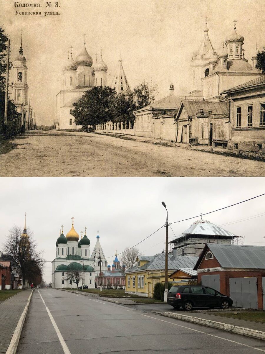 В прошлом посте мы смотрели, как изменился чудесный коломенский кремль за свою многовековую историю.-2