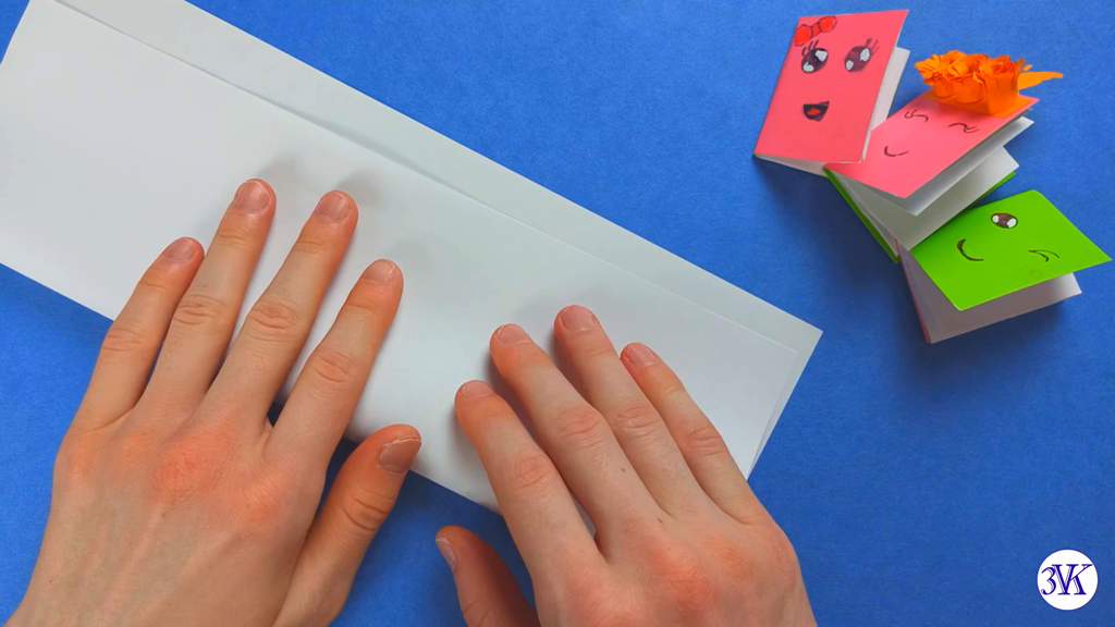 DIY 📗 📙 📘 How to make a mini BOOK from A4 paper