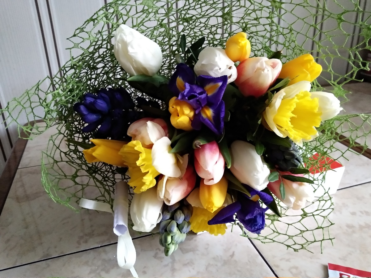 Букет от дочери - фото автора