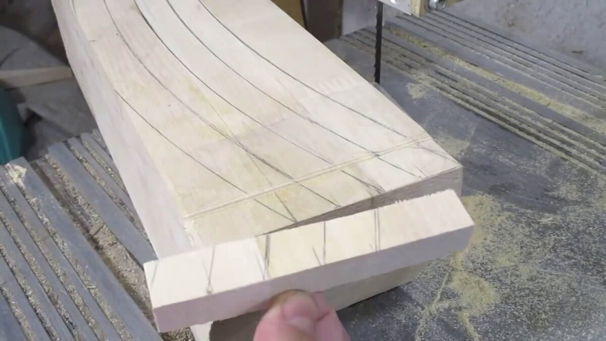 Изготовление спинок для стульев. Фото автора