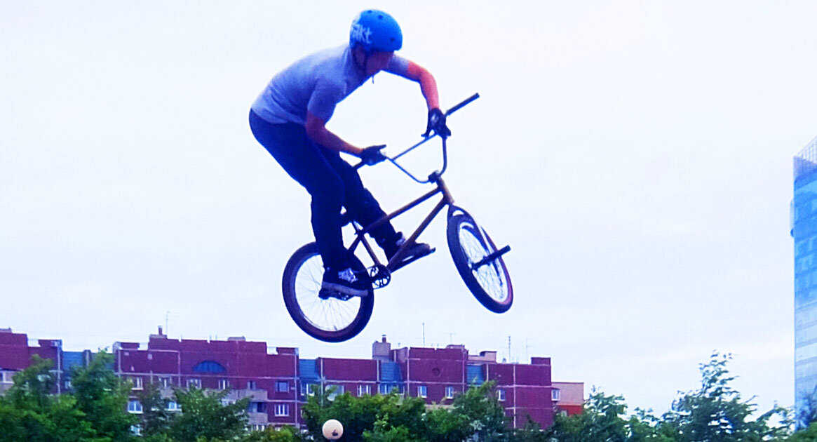 BMX - чистый фан, но далеко на таком не уедешь. фото автора.