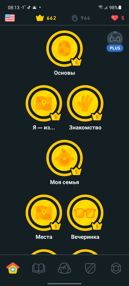 Приложение дуолинго