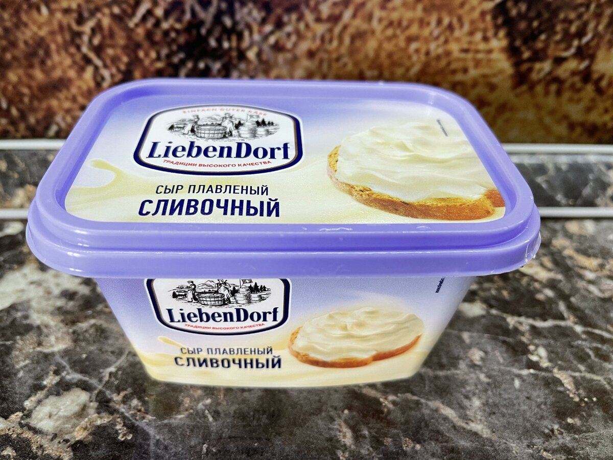 Творожный сыр с крабом