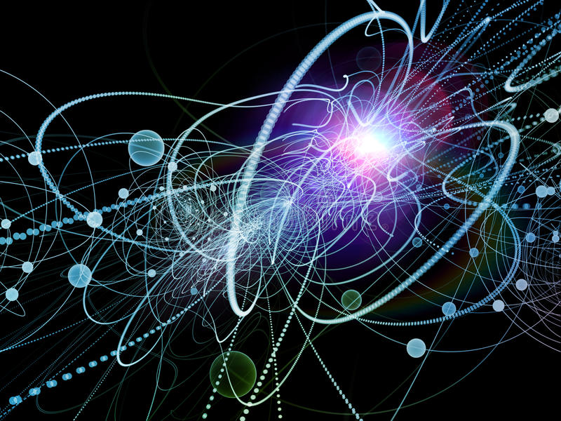 Вид виртуальных частиц в пространстве. (Взято в открытом доступе.)