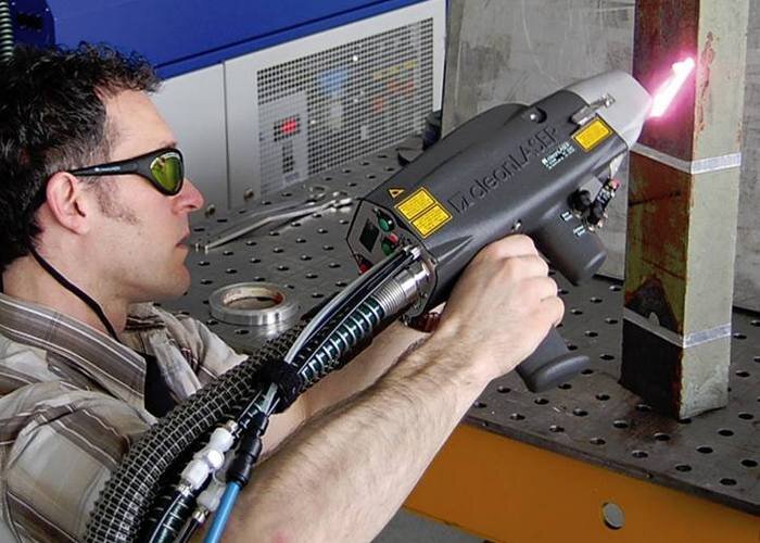 Портативная система лазерной очистки металла (рюкзак) MRJ-Laser
