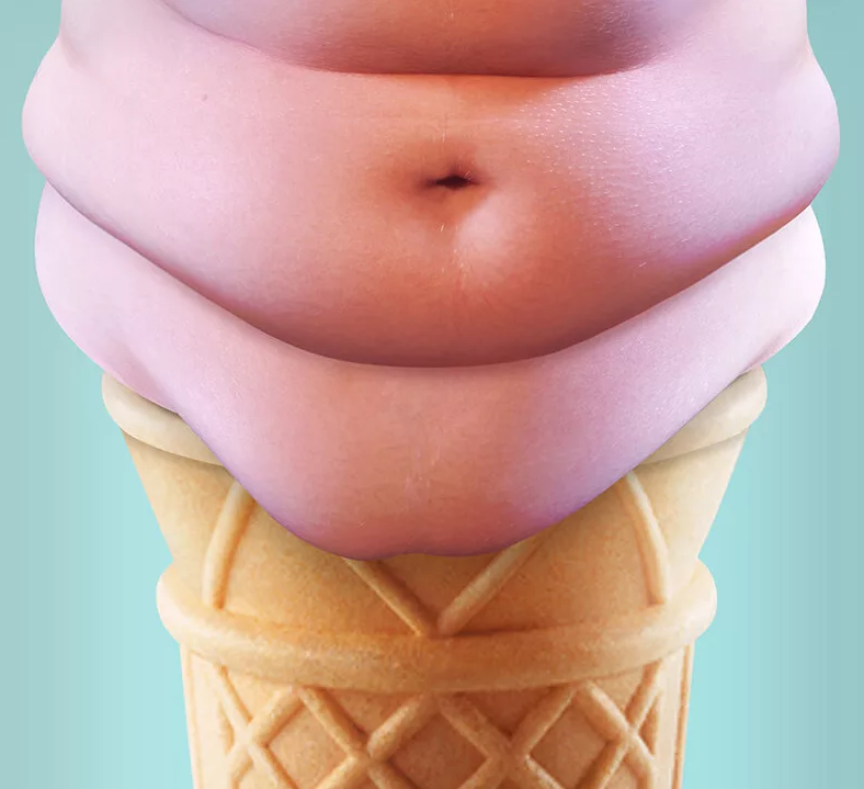 М - мороженка. Картинка с просторов тырнета