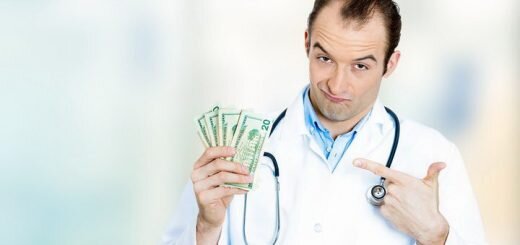 Врачи лечат тем, что выгодно их карманам. Не секрет и не новость для всех, что врачи выписывают и назначают лекарства только те, от которых им будет капать процент, обычно это очень дорогие лекарства и услуги.