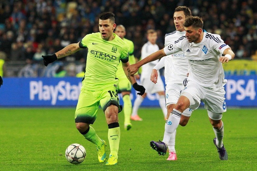 Матч 1/8 финала Лиги Чемпионов. Динамо Киев - Манчестер Сити