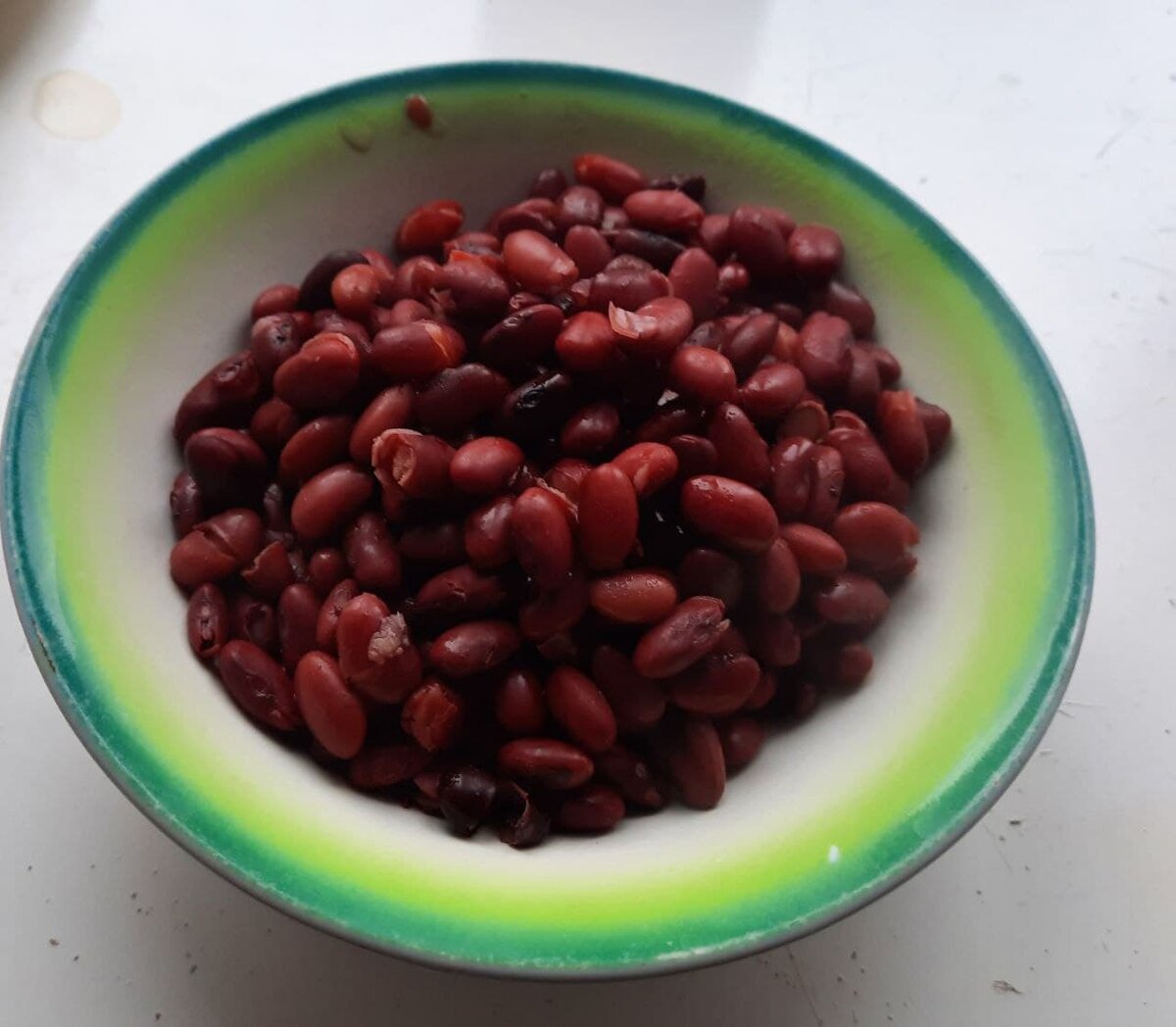 варёная фасоль