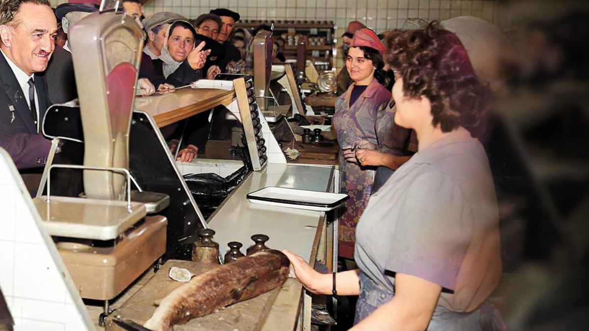 Очередь в продуктовом