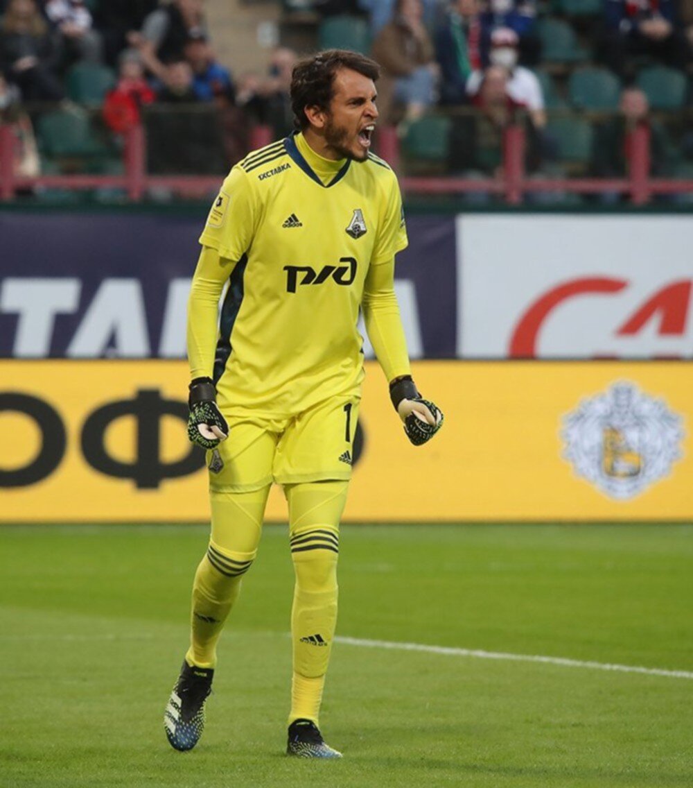 Голкипер «Локомотива» Маринато Гилерме (www.fclm.ru)