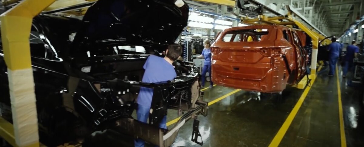 Сборка кроссоверов Lifan