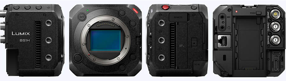 Panasonic LUMIX BS1H представляет из себя компактный прямоугольный модуль